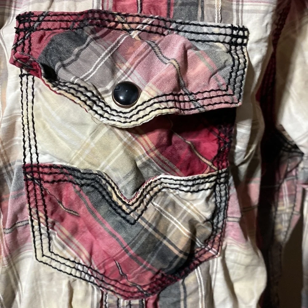 BKE Vintage Hammer Long Sleeve Shirt​​​​ - Picture 2 of 8